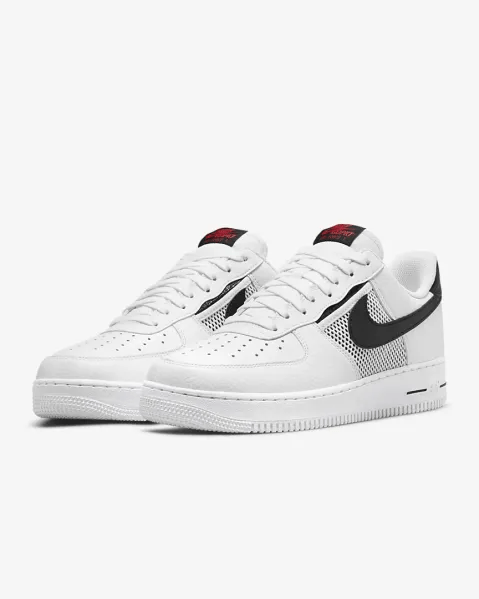 Giày Nike Air Force 1 Low Mesh Pocket 'White Black' DH7567-100 - Ảnh 2
