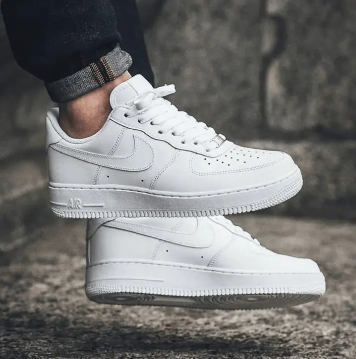 Giày Nike Air Force 1 Low LE GS 'All White' DH2920-111 - Ảnh 3