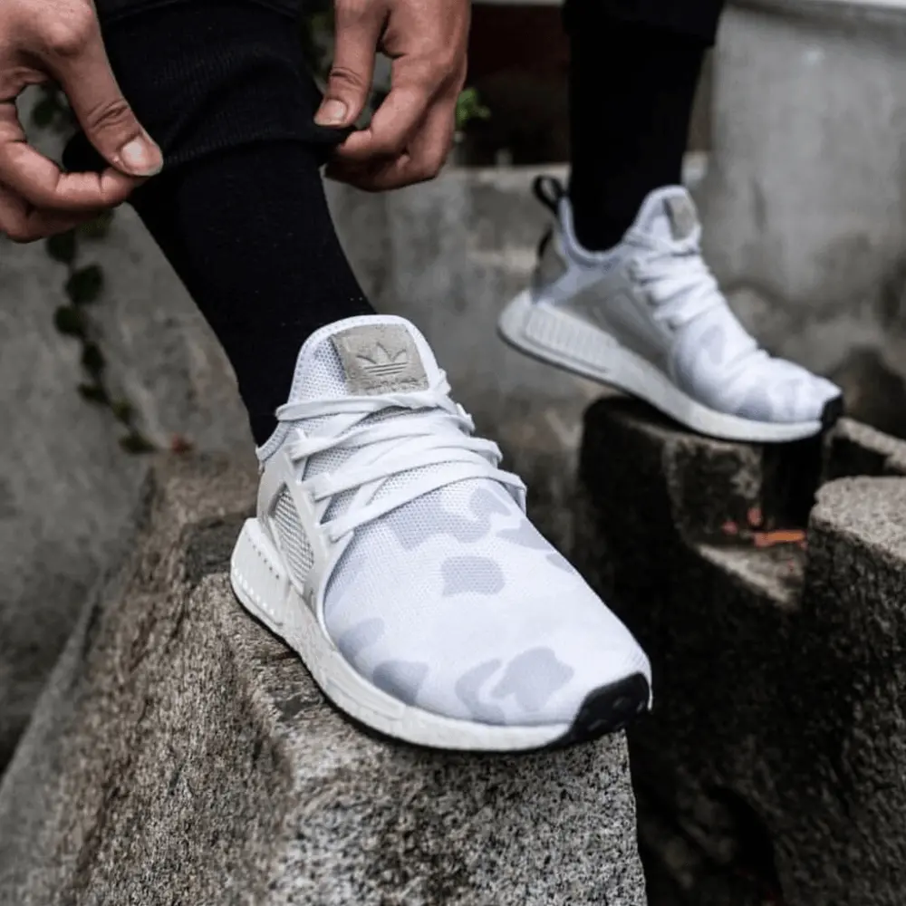 Giày Aididas NMD XR1 'White Duck Camo' BA7233 - Ảnh 9