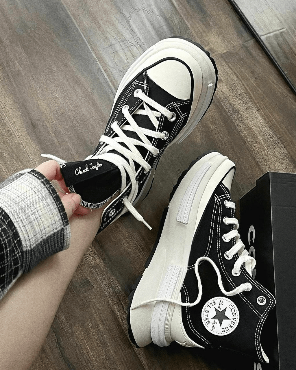 Giày Converse Run Star Legacy CX 'Black' A00869C - Ảnh 5