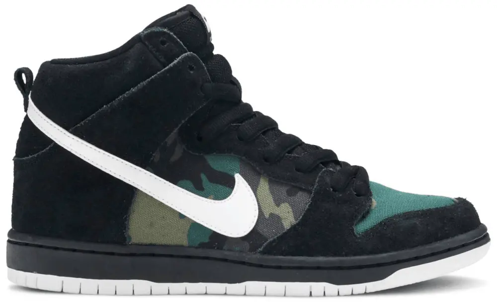 Giày Nike SB Dunk High SB 'Camo' BQ6826-001
