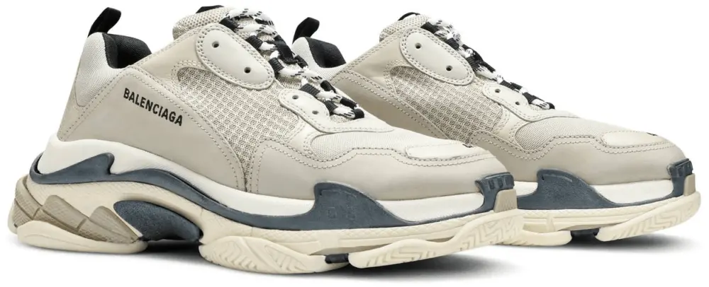 Giày Balenciaga Triple S Sneaker Vanille 536737 W09O6 9787 - Ảnh 5