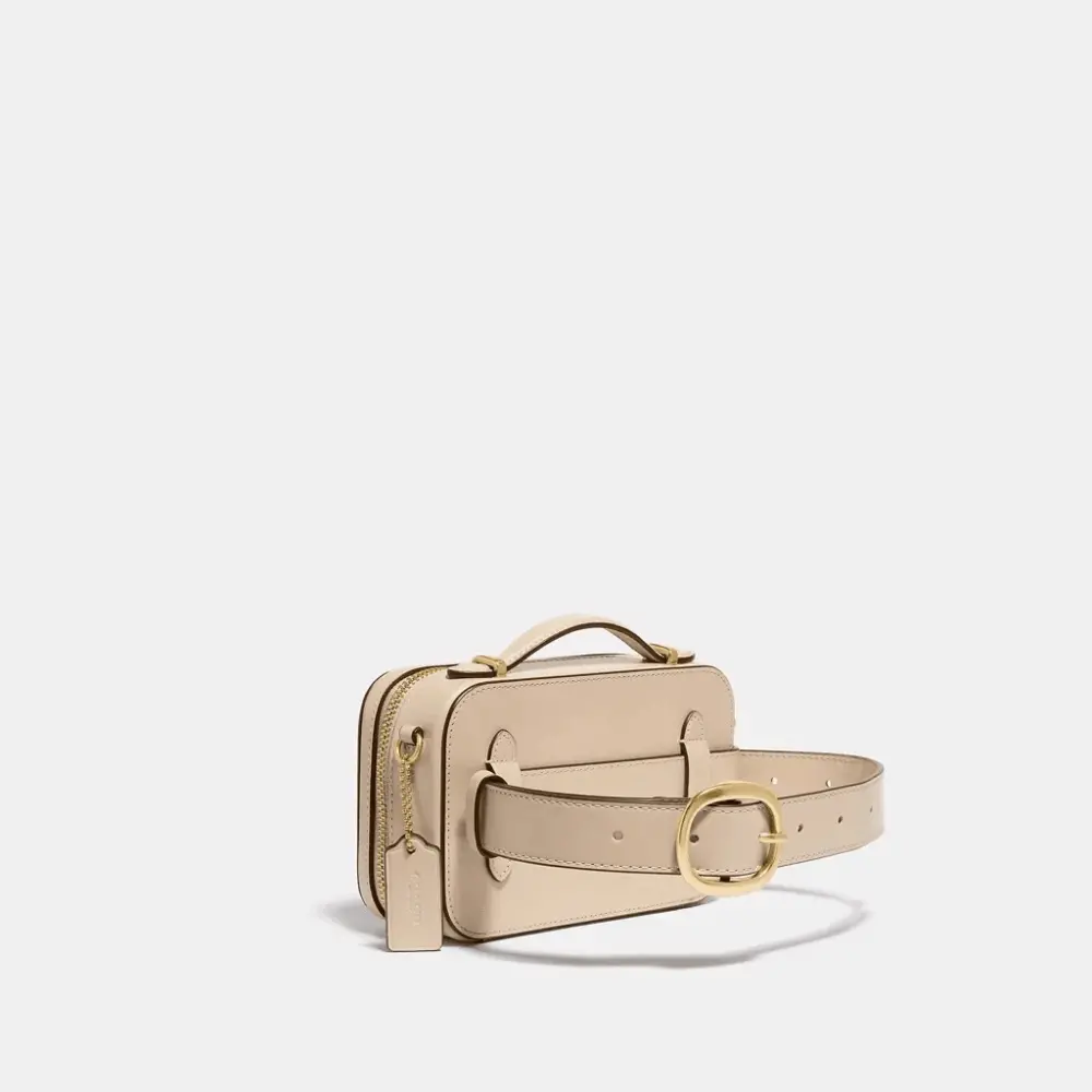 Túi Coach Alie Belt Bag In Signature Jaccquard 4813 B4SHG - Ảnh 4