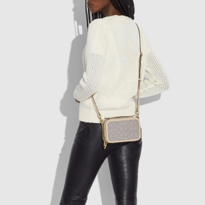 Alternative view of Túi Coach Alie Belt Bag In Signature Jaccquard 4813 B4SHG