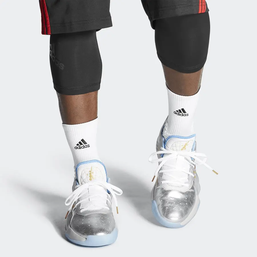 Alternative view of Giày Adidas D.O.N. Issue #1 GCA  5 Generals 'White' FW3657