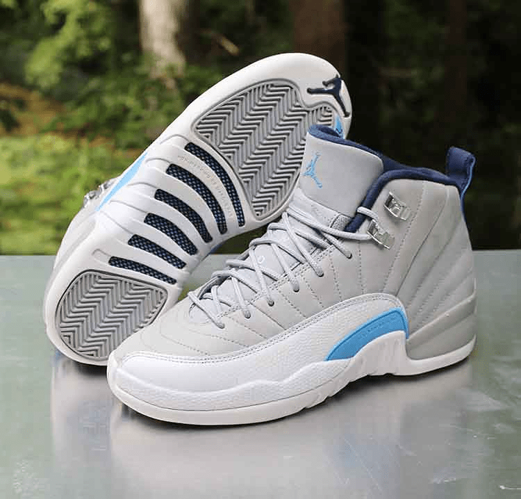 Giày Nike Air Jordan 12 Retro BG 'University Blue' 153265-007 - Ảnh 4