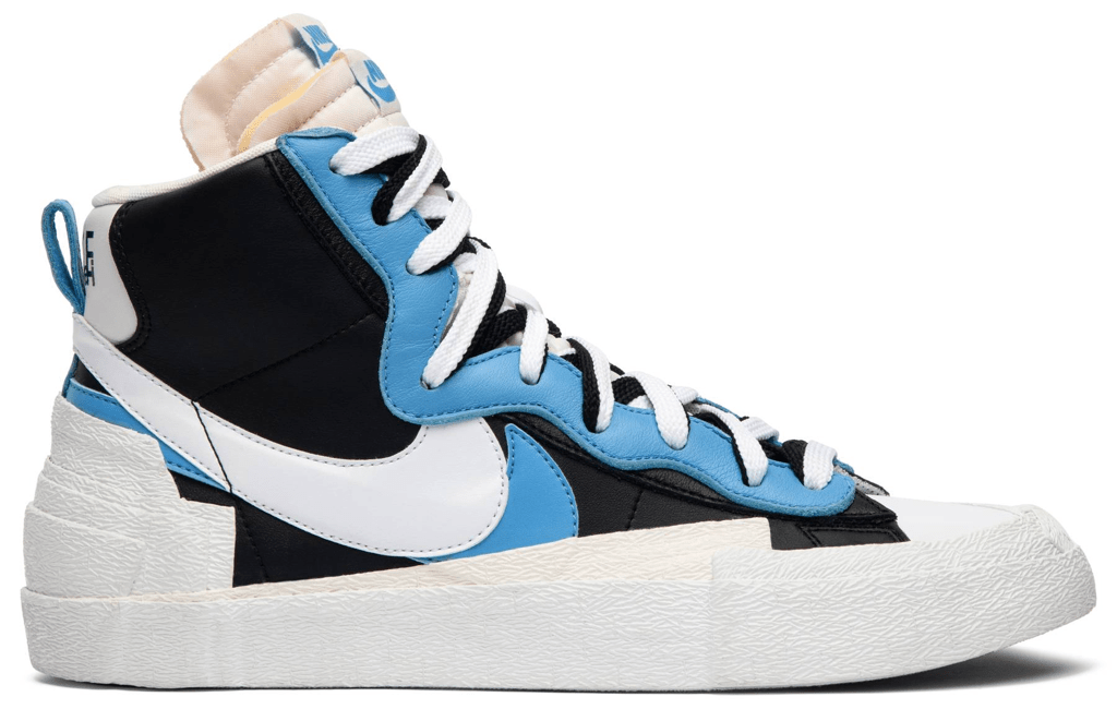 Giày Nike Sacai x Blazer Mid 'Black Blue' BV0072-001