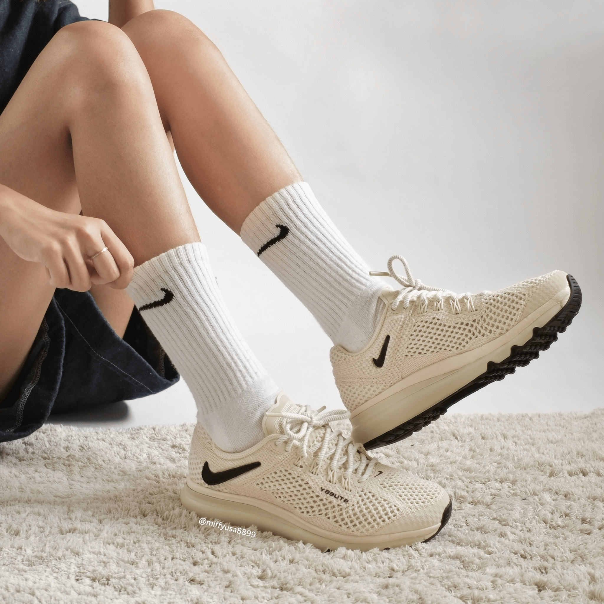 Giày Nike x Stussy Air Max 2013 'Fossil' DM6447-200 - Ảnh 4