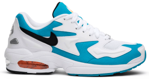 Giày Nike Air Max 2 Light OG 'Blue Lagoon' AO1741-100