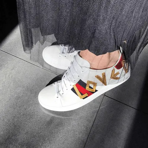 Giày Gucci Ace 'Loved' 497090-DOPE0-9095 - Ảnh 3