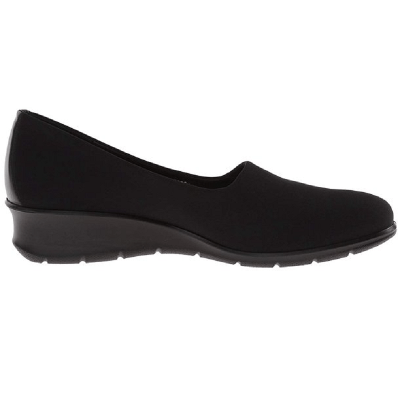 Giày Ecco Felicia Stretch Slip On Shoes Black 217043-51052