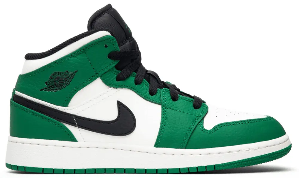 Giày Nike Air Jordan 1 Mid SE GS 'Pine Green' BQ6931-301