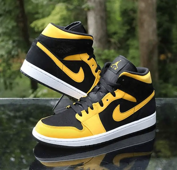 Giày Nike Air Jordan 1 Retro Mid 'Reverse New Love' 554724-071 - Ảnh 4