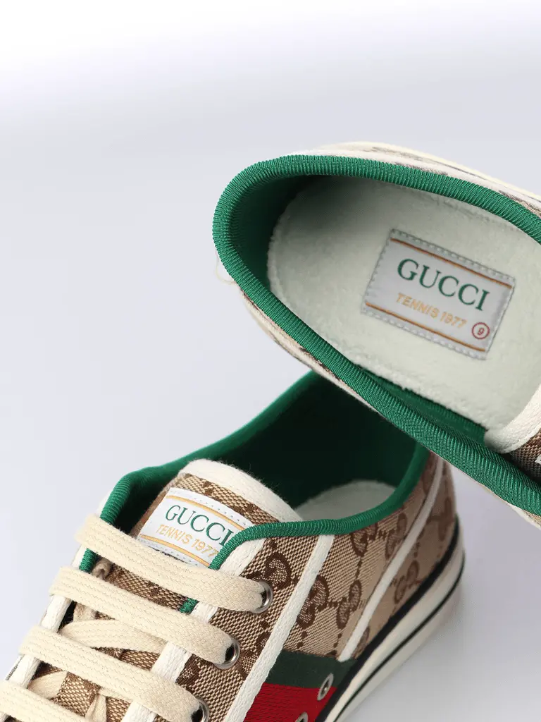 Alternative view of Giày Gucci Tennis 1977 ‘Ebony’ 606111-HVK20-9766