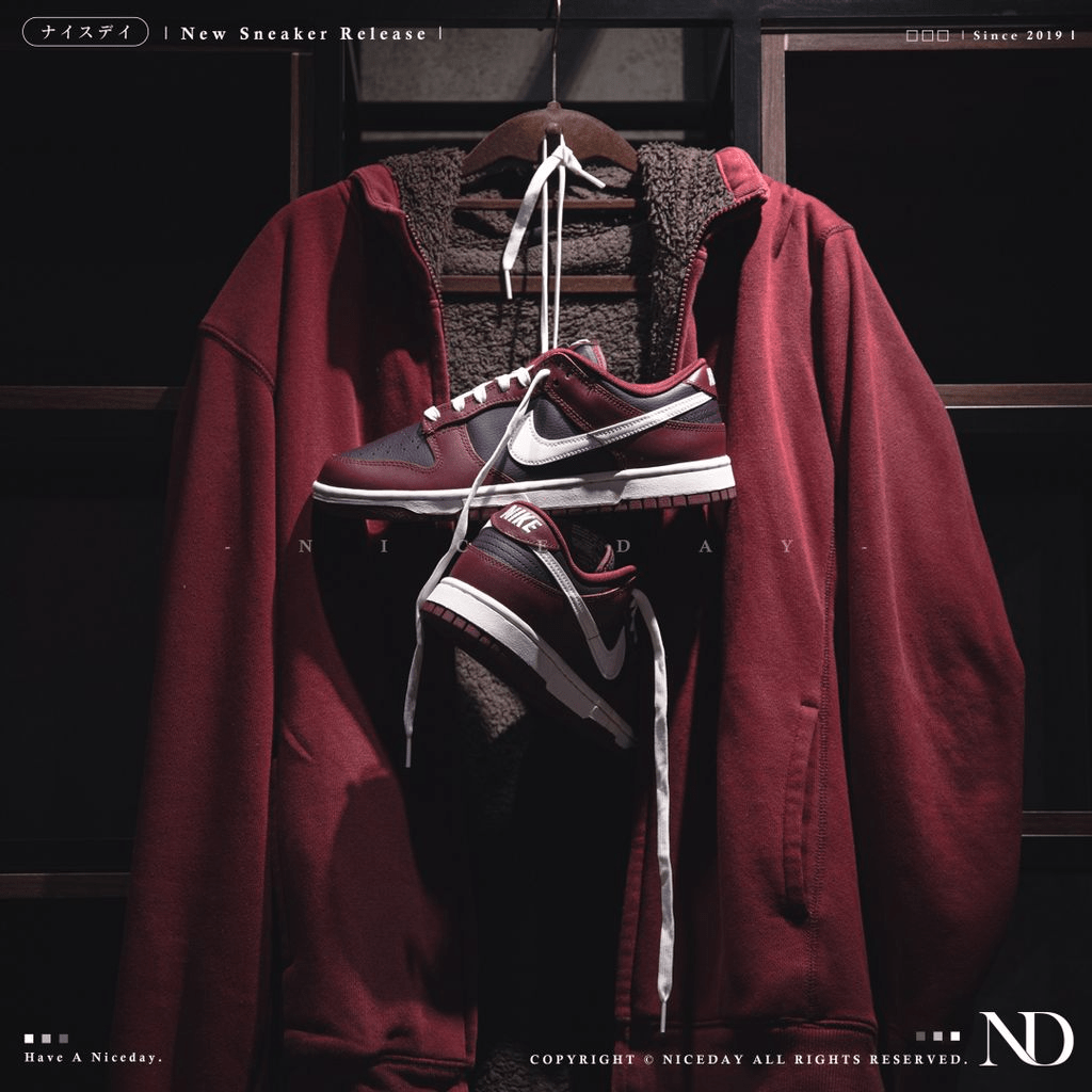 Giày Nike Dunk Low 'Dark Beetroot' DJ6188-600 - Ảnh 3