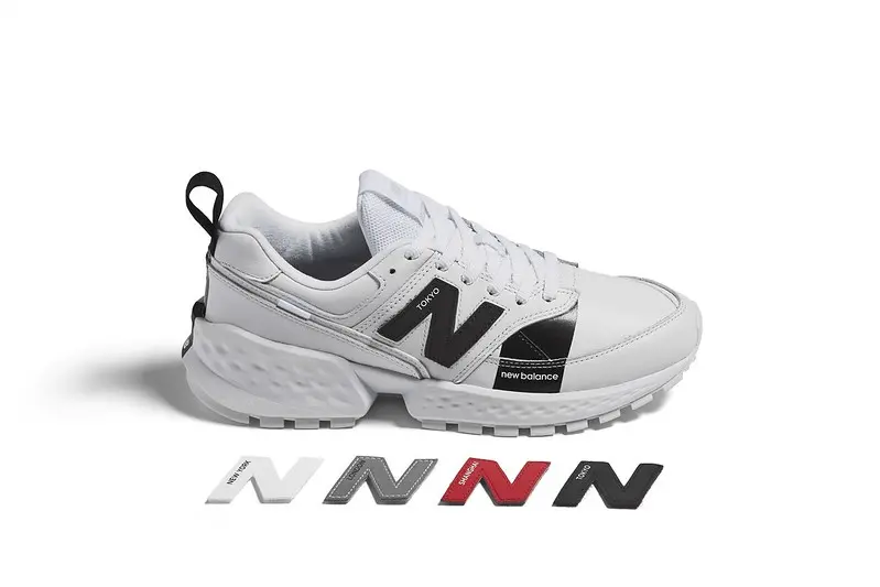 Alternative view of Giày New Balance 574 Sport 'Flight Path - White' MS574AGC