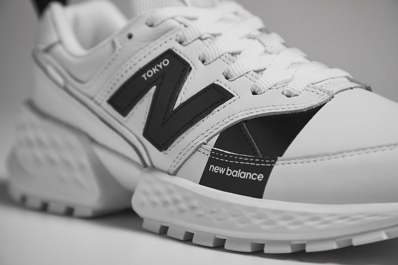 Giày New Balance 574 Sport 'Flight Path - White' MS574AGC - Ảnh 5