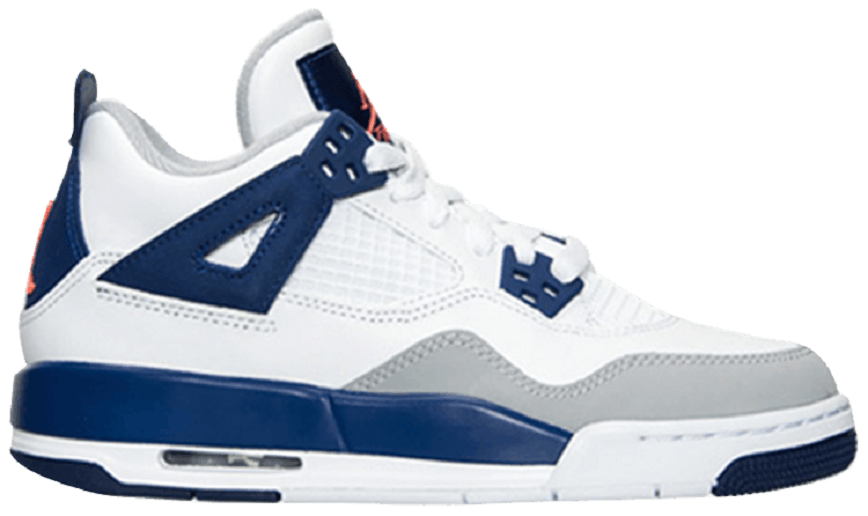 Giày Nike Air Jordan 4 GS 'Deep Royal Blue' 487724-132