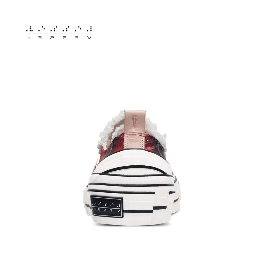 Giày xVESSEL G.O.P Lows 'Forrest Red Plaid' - Ảnh 5