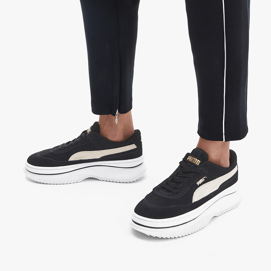 Giày Puma Deva Suede ‘Black Marshmallow’ 372423-03 - Ảnh 2