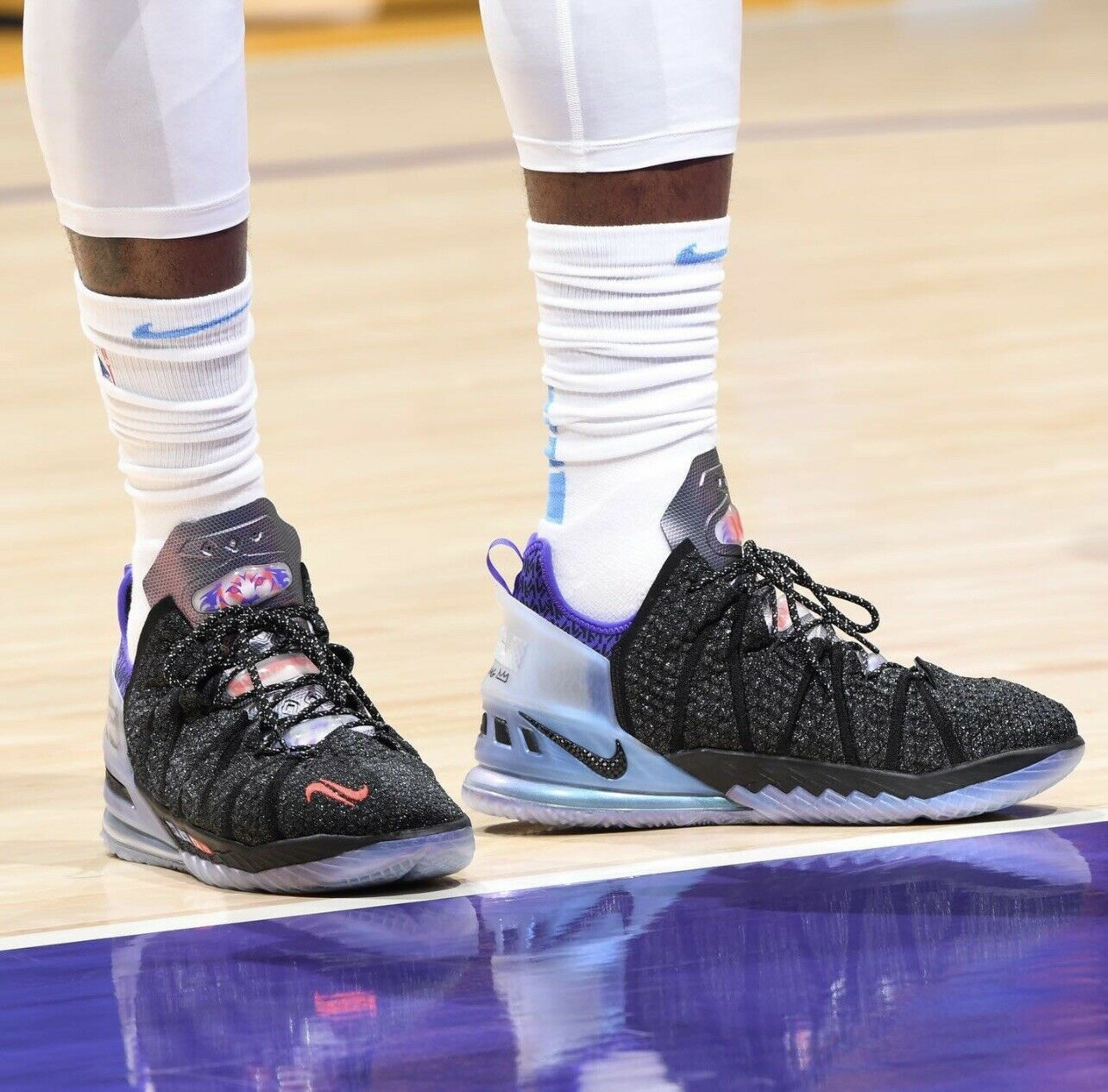 Giày Nike Kylian Mbappé x LeBron 18 NRG 'The Chosen 2' DB8148-001 - Ảnh 2