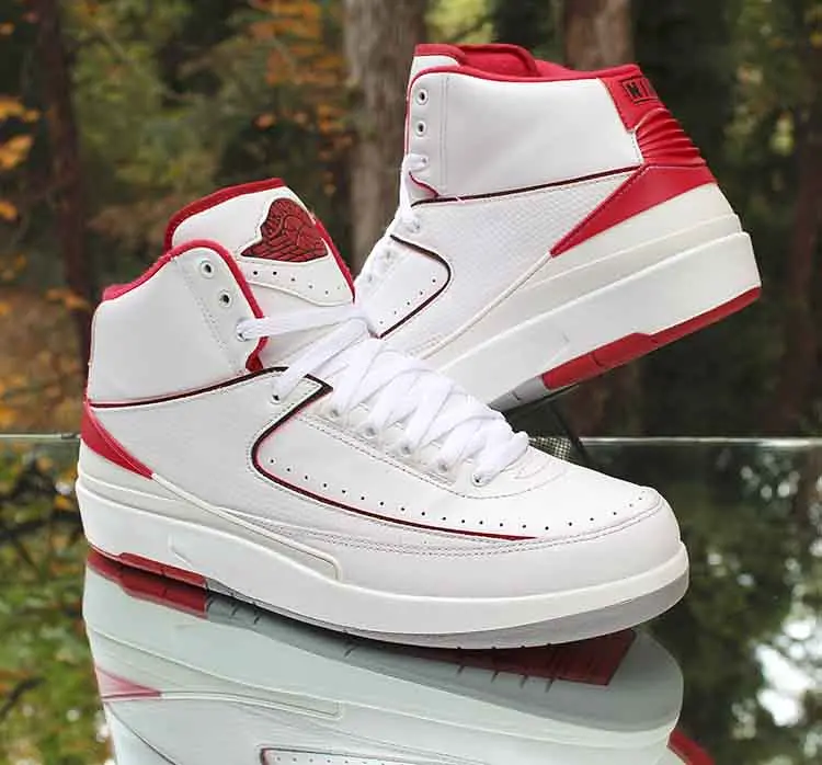 Giày Nike Air Jordan 2 Retro 'Chicago Home' 385475-102 - Ảnh 5