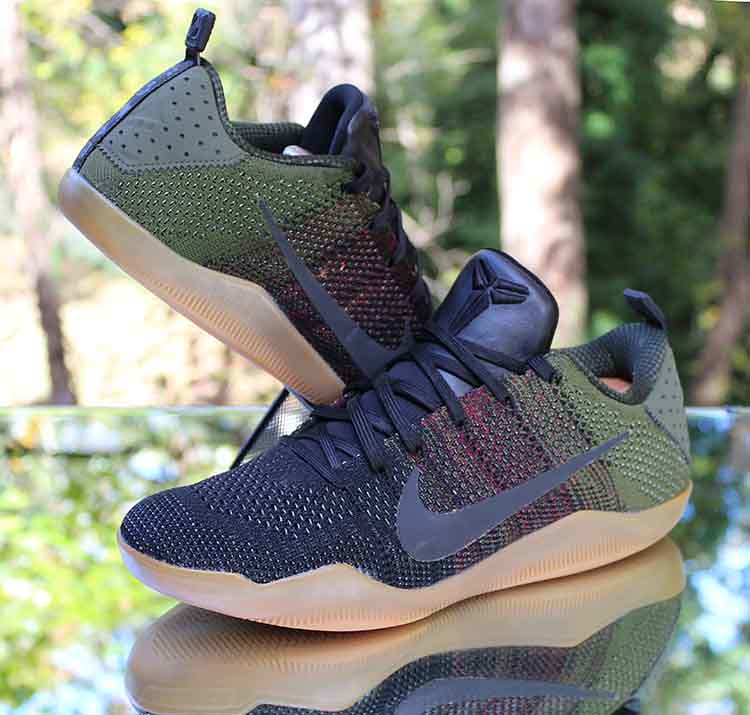 Giày Nike Kobe 11 Elite Low 4KB 'Black Horse' 824463-063 - Ảnh 4