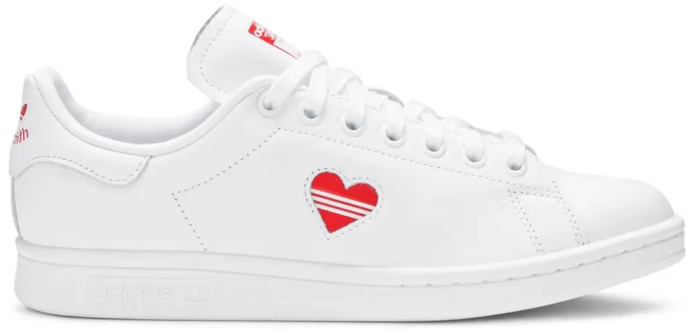 Giày Adidas Stan Smith White Red 'Valentines Day Pack' G27893