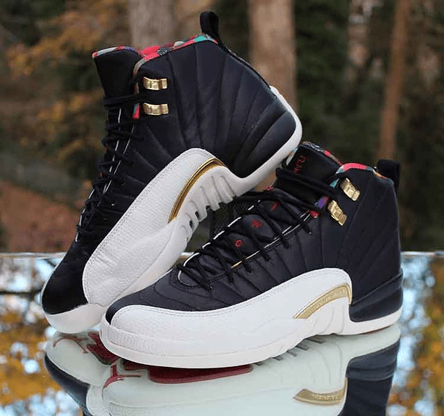 Giày Nike Air Jordan 12 Retro GS 'Chinese New Year' 2019 BQ6497-006 - Ảnh 3