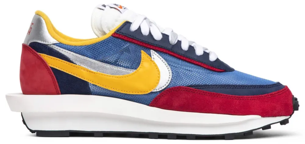 Giày Nike LD Waffle Sacai 'Blue Multicolor' BV0073-400