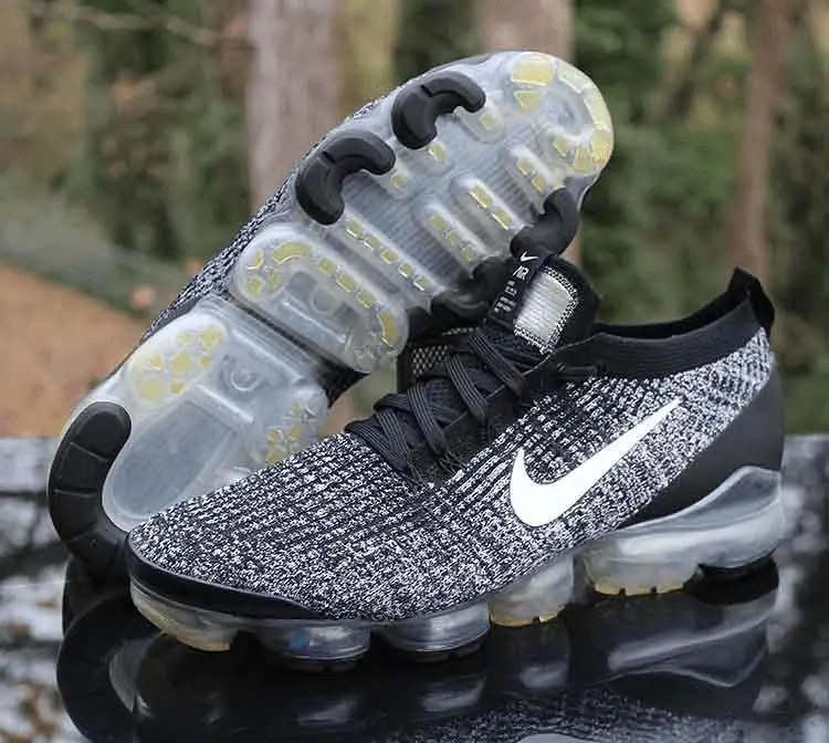 Giày Nike Air VaporMax Flyknit 3 'Oreo' AJ6900-002 - Ảnh 4