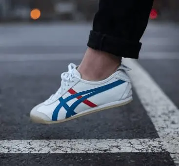 Alternative view of Giày Onitsuka Tiger Mexico 66 'White Blue' DL408-0146