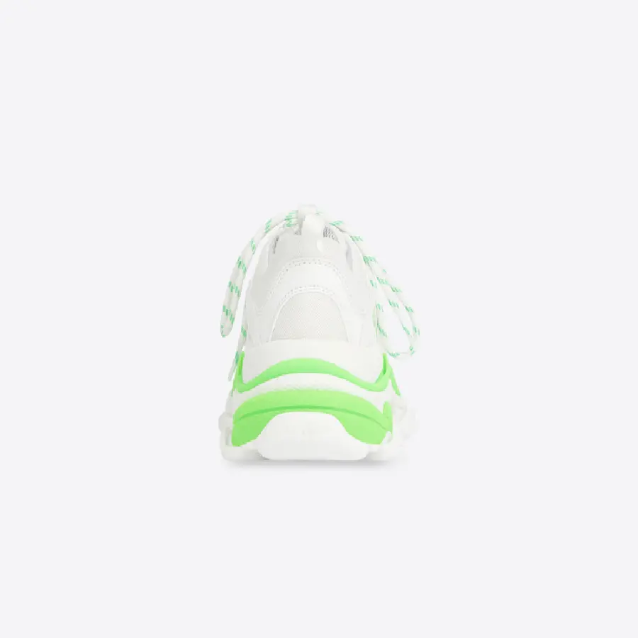 Giày Balenciaga Triple S Sneaker 'White Fluo Green' 536737-W2CA3-3890 - Ảnh 4