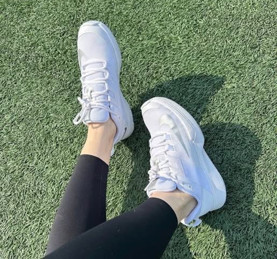 Giày Tennis Nike Wmns Court Vapor Lite 'White Metallic Silver' DC3431-133 - Ảnh 7