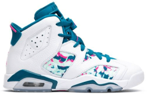 Giày Nike Air Jordan 6 Retro GS 'Green Abyss' 543390-153