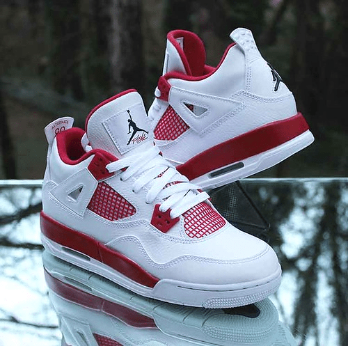 Giày Nike Air Jordan 4 Retro BG 'Alternate 89' 408452-106 - Ảnh 4