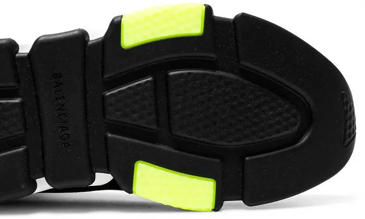 Giày Balenciaga Speed Trainer Cuffed 'Black Yellow' 534379-W1GV0-1006 - Ảnh 6