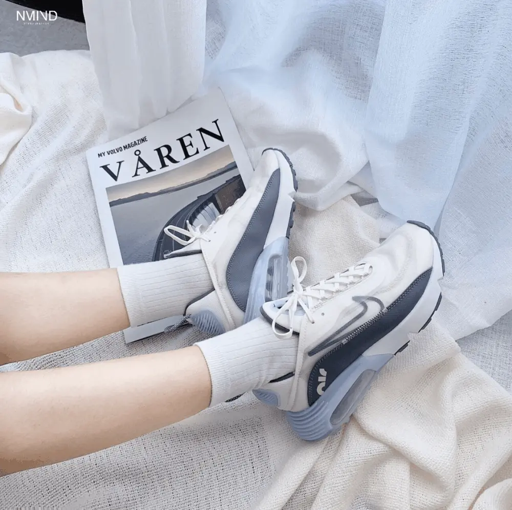 Giày Nike Wmns Air Max 2090 'Sail Cool Grey' CT1290-101 - Ảnh 7