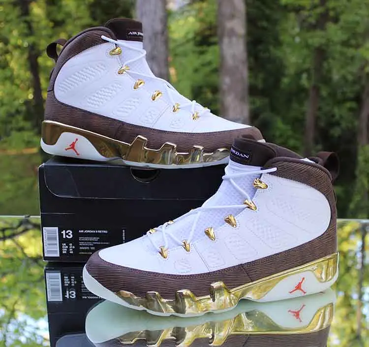 Giày Nike Air Jordan 9 Retro 'MOP Mole' 302370-122 - Ảnh 6