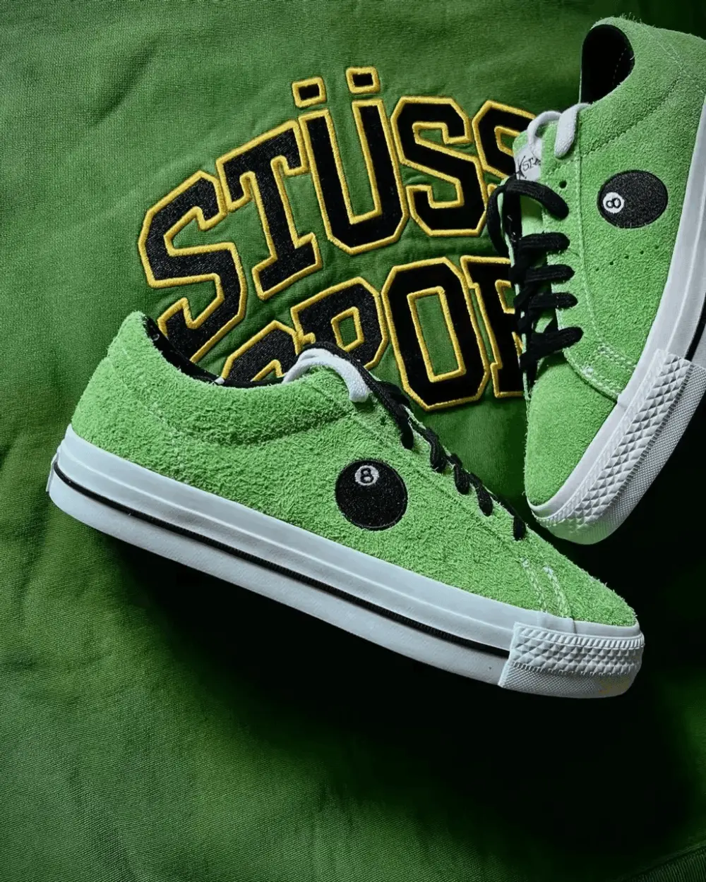 Giày Converse One Star Pro Ox 'Green' A03712C - Ảnh 5