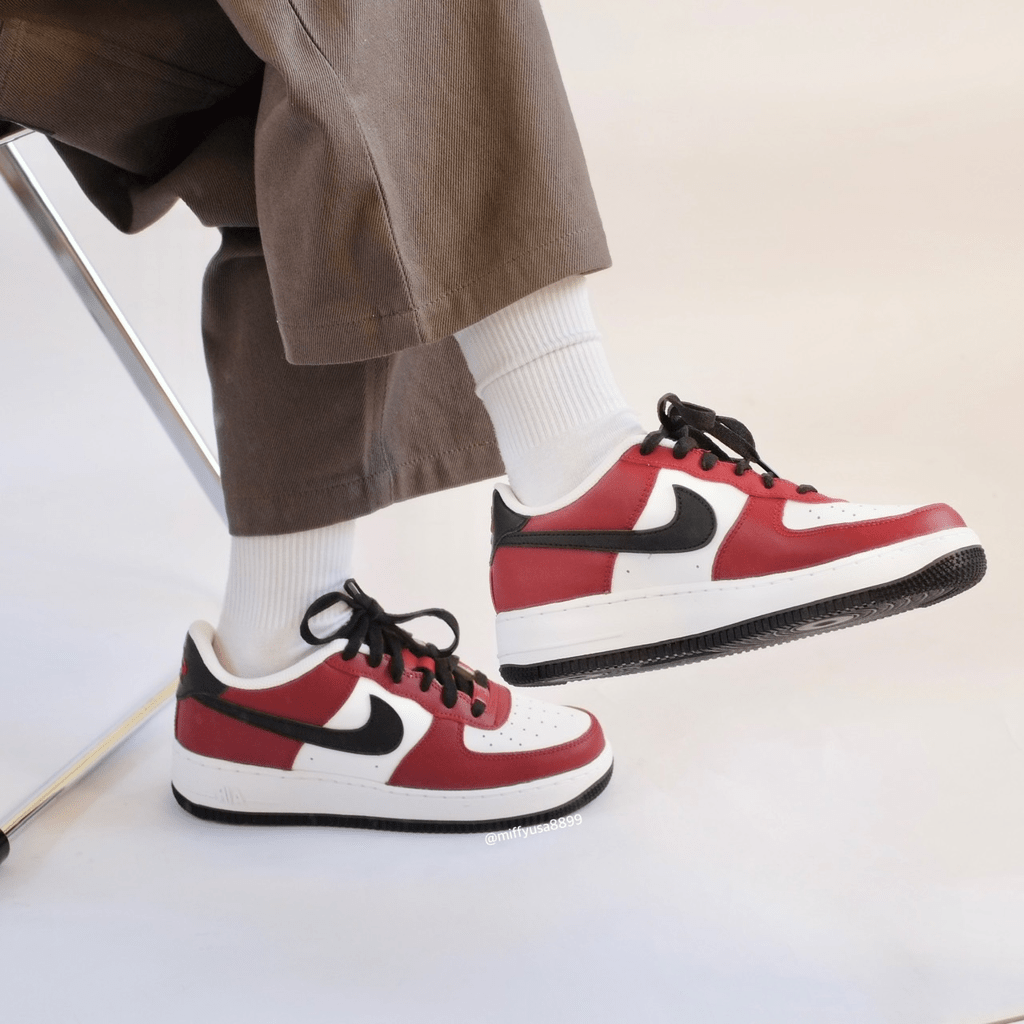 Giày Nike Air Force 1 LV8 GS 'Team Red' FD0300-600 - Ảnh 7