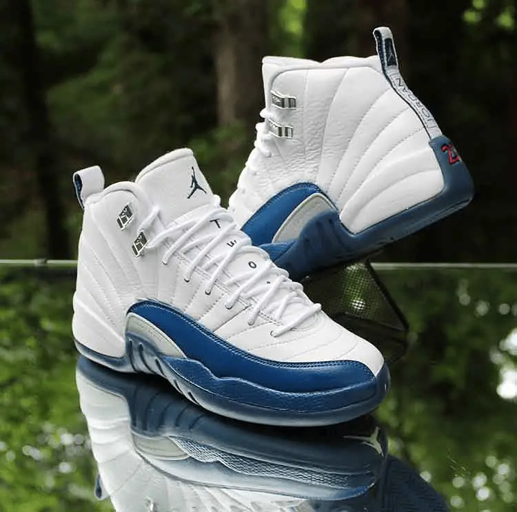 Giày Nike Air Jordan 12 Retro BG 'French Blue' 2016 153265-113 - Ảnh 4
