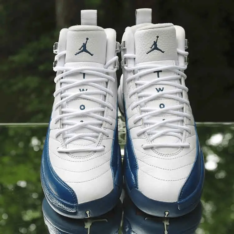 Alternative view of Giày Nike Air Jordan 12 Retro BG 'French Blue' 2016 153265-113