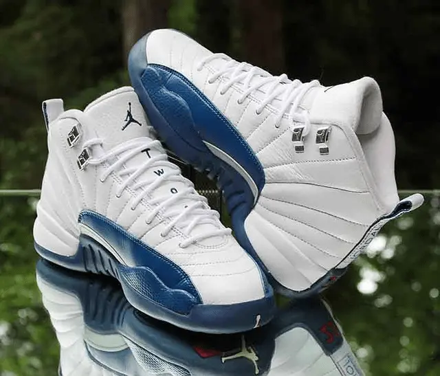 Giày Nike Air Jordan 12 Retro BG 'French Blue' 2016 153265-113 - Ảnh 3