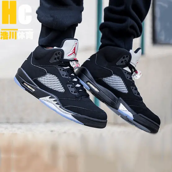 Giày Nike Air Jordan 5 Retro OG BG 'Metallic' 2016 845036-003 - Ảnh 3