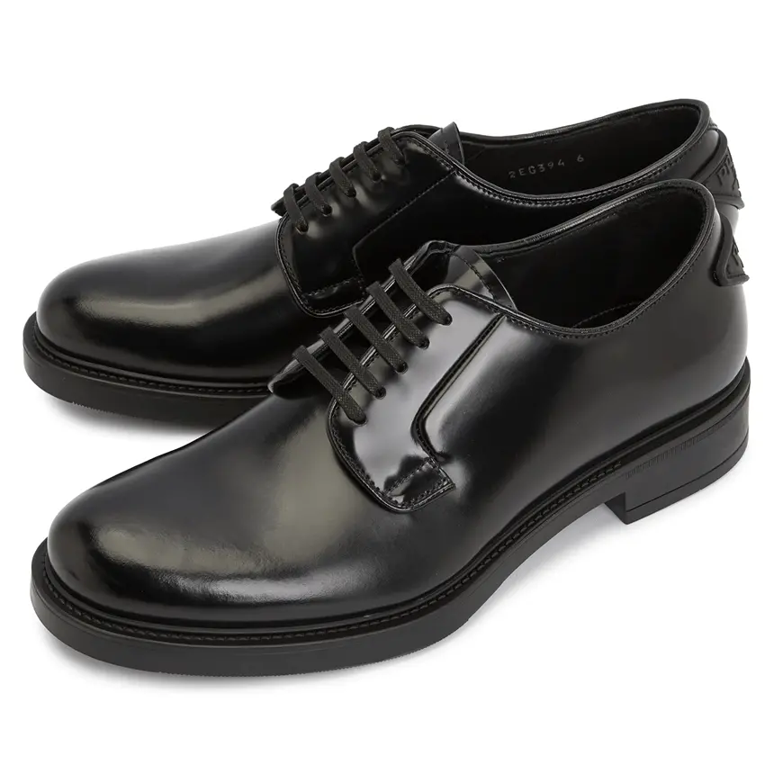 Giày Prada Brushed Triangle Logo 'Black' 2EG394-055-F0002 - Ảnh 4