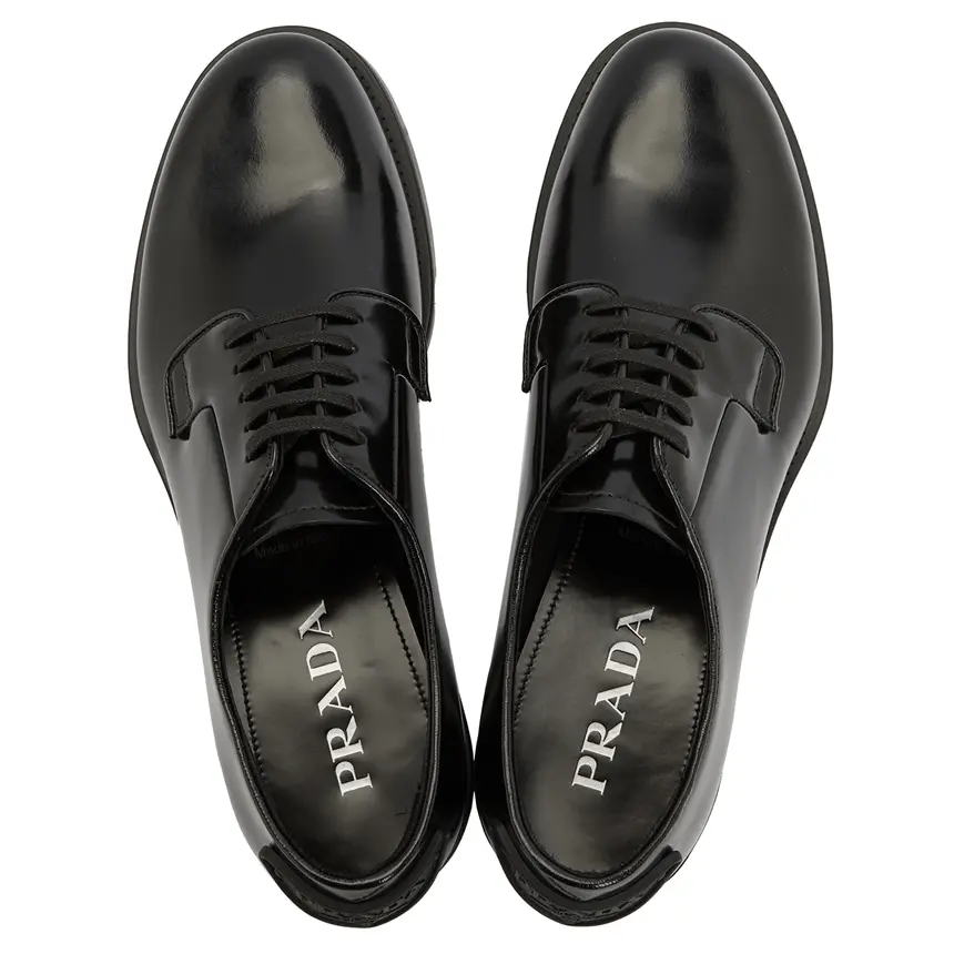 Giày Prada Brushed Triangle Logo 'Black' 2EG394-055-F0002 - Ảnh 3