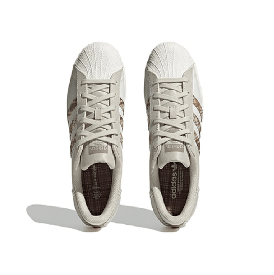Giày Adidas Originals Superstar 'White Brown' IG3004 - Ảnh 4
