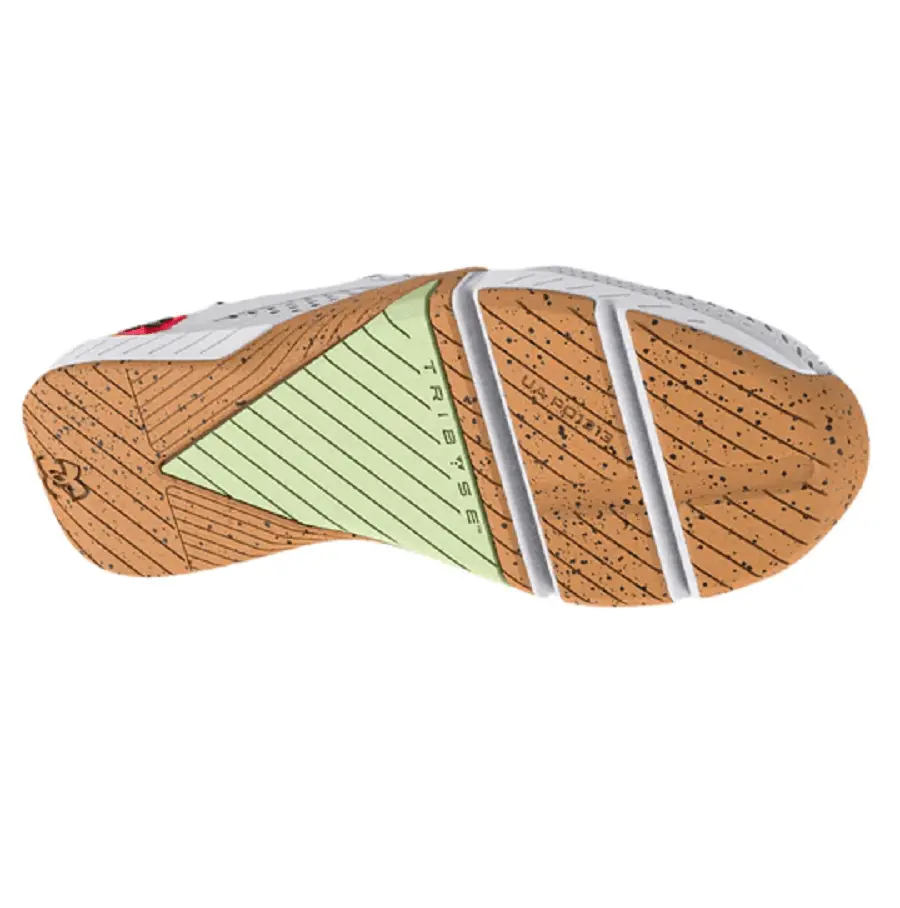 Giày Under Armour TriBase Reign 4 'White Radio Red' 3025052-107 - Ảnh 3