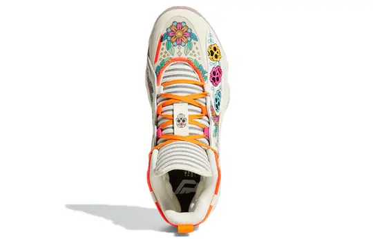 Giày Adidas Dame 7 Extply day Of The Dead 'Cream White' GW3832 - Ảnh 6